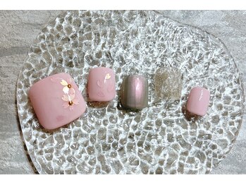 フット選べる定額ネイル6900円