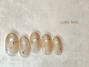 ルークネイル 恵比寿店(LUKE NAIL)/うるつやマグネットニュアンス