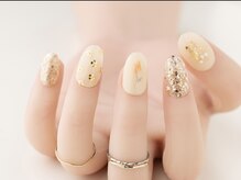 エムスラッシュ ソル センター南(M.SLASH SOL)/春のフラワーネイル