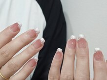 ヴィーナスネイル(Venus Nail)/持ち込みデザイン　フレンチ