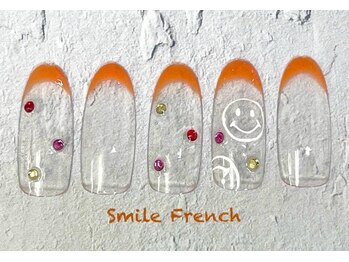 はあとねいる 板橋仲宿店/7月限定★にこちゃんフレンチ