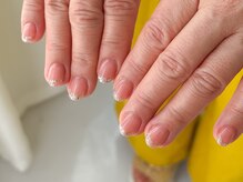 ワンアンドオンリー(One&Only)/ラメフレンチ×ミラーライン