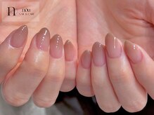 ノウ(nou)/ピンク×ブラウングラデーション