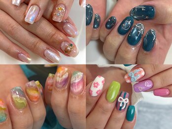 ココシア ネイル(Cocosia)の写真/大人可愛いから個性派まで、幅広いアートをご提案◎