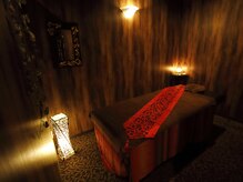 アジアンリラクゼーション ヴィラ つくば国道354号店(asian relaxation villa)の雰囲気(施術室プライベート空間)