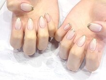 キャミ ネイル(CAMMY NAIL)/ミラーフレンチ