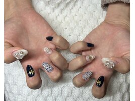 クリスマスネイル