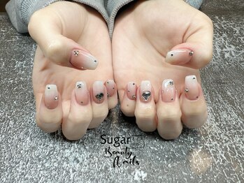 シュガービューティーネイルズ(Sugar Beauty Nails)/ベイビーブーマー冬ハート