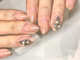 ブライダル　ミラーフレンチ