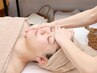 【夏の毛穴ケア】黄土漢方よもぎ蒸し＆ORGANICフェイシャル90分 ￥13,500