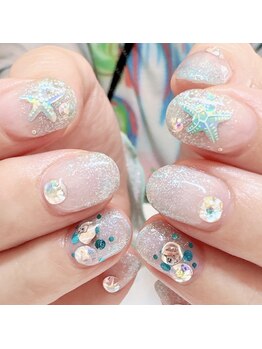 ネイルージュ 梅ヶ丘店(Nailouge)/ヒトデネイル☆