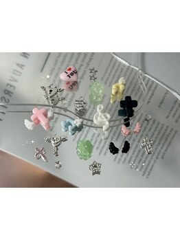 カラー・パーツの種類が豊富