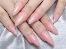 シーアンドビーネイル(C&B Nail)/チップ長さだしワンカラー