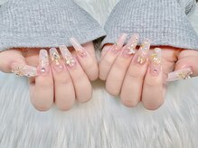 アキコネイルサロン(Akikoネイルサロン)/10本長さだし＋持ち込みデザイン