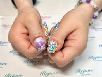 リジュベ(Rejuve)/ニュアンス系春夏ネイル☆船橋駅