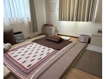 ぽるたの雰囲気（個室でシンプルで、リラックスできる空間を心がけています）