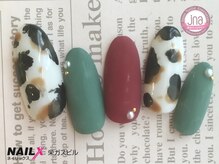 ネイリックス 栄ガスビル(NAILX)/牛柄ネイル☆