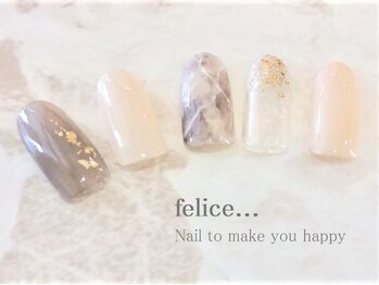 ネイルサロン フェリーチェ 東川口店(Felice)/【定額ネイル】¥7480