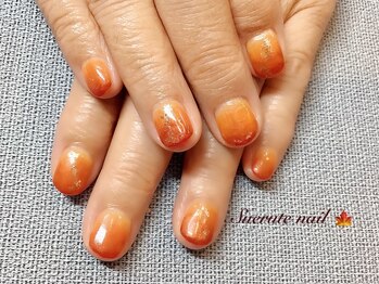 スエルテ ネイルサロン 北千住店/紅葉ネイル ¥7000