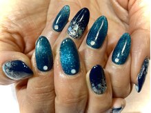 ネイルサロン アペル(Apare)/マグネットデザイン　¥6500