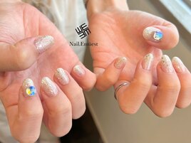 キラキララメ☆ストーンネイル