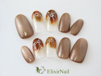 エリクサーネイル 神田(Elixir Nail)/シンプル / クーポン使用