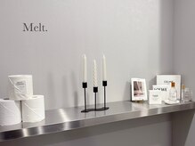 メルト(Melt.)の雰囲気（店内はラグジュアリーでシンプルなプライベート空間。）