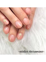 アトリエハルミナ バイ バラ 三島店(atelierharumina by valla)/さくらパーツで春の訪れネイル