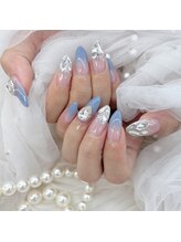 カメリア(Camelia)/グラデーションネイル