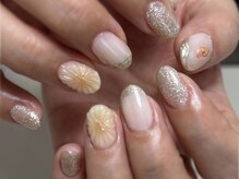 リライトネイル(Relight nail)/ぷっくりフラワー☆