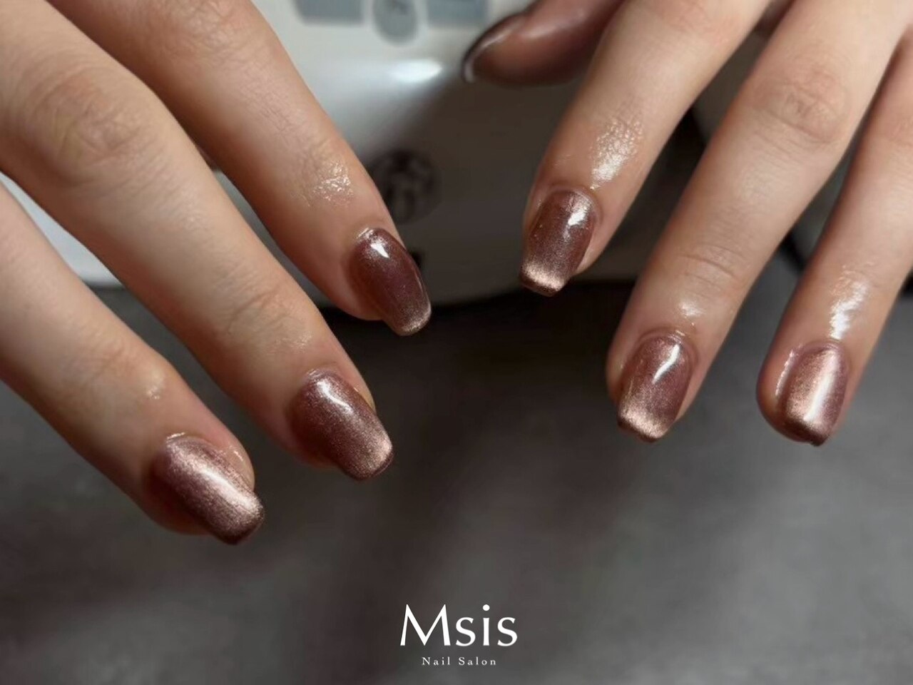 【hand】マグネット/オーロラ/ミラー (ケア込)☆\6600 