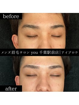 ユー 千葉駅前店(you)/メンズ眉毛/メンズ眉/千葉駅