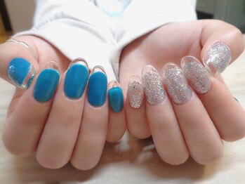 アミュリー ネイル アトリエ(Amury nail atelier)/クリアフレンチ♪ 春夏秋冬