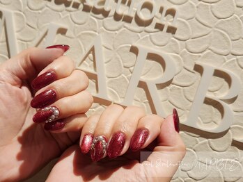 ネイルアンドリラクゼーション マーブル(MARBLE)/ワンカラー・ラメグラ¥4550