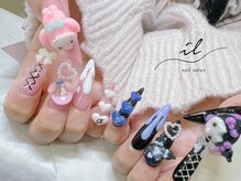 イル 神戸店/ピンクブラック×キャラクター