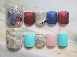 フットジェルアート4本付4400円