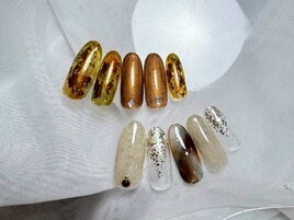 定額トレンドニュアンスネイル