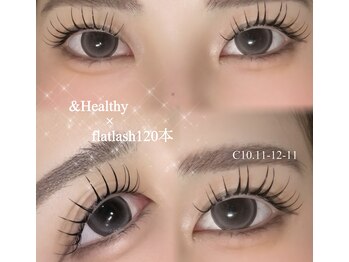 ピュア(pur.)/&healthyフラットラッシュ120本