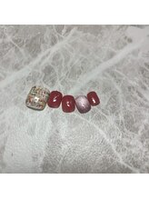 ネイルサロン エーナイン ちとせモール店/冬定額デザイン【会員様】¥7700