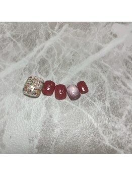 ネイルサロン エーナイン ちとせモール店/冬定額デザイン【会員様】¥7700