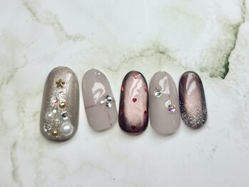 アルク バイ ネオリーブ 荻窪店(arc by neolive)/12月定額/ツリーネイル