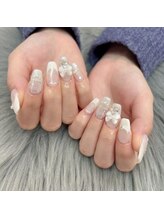 ポミーネイル 池袋店(pomynail)/リボンネイル