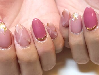 ネイルマジック 仙台一番町店(NAIL MAJIC)/大理石風ネイル★オーダー
