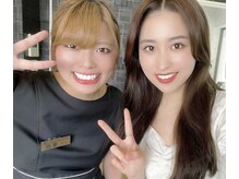 ホワイトサロン/お客様とお写真♪