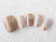 シャーナネイル(SHA-NA NAIL)/【FOOT】定額アート￥7,150