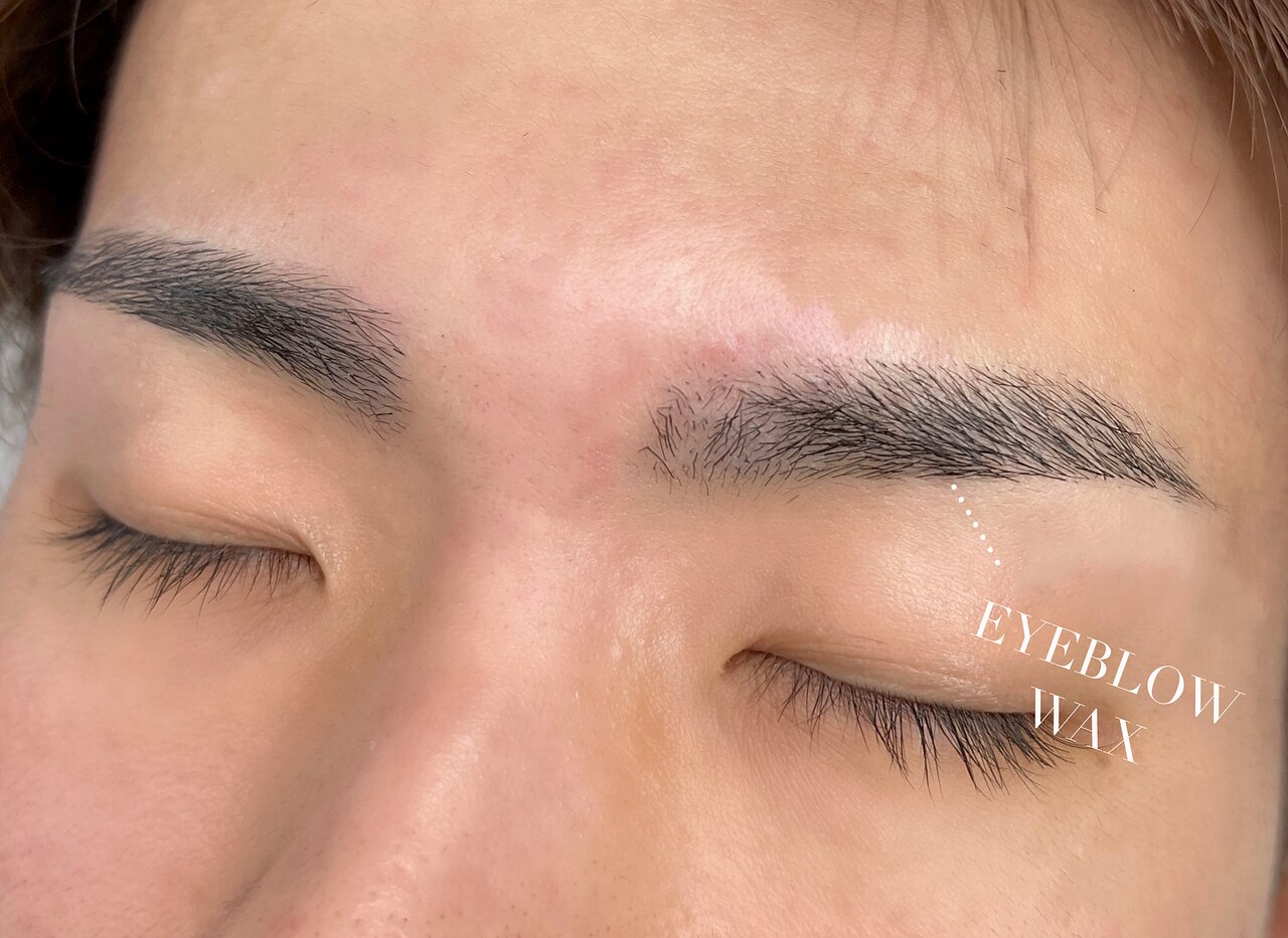 メンズ【ぼさまゆにお悩みのメンズの方】垢抜け眉WAX\6,600