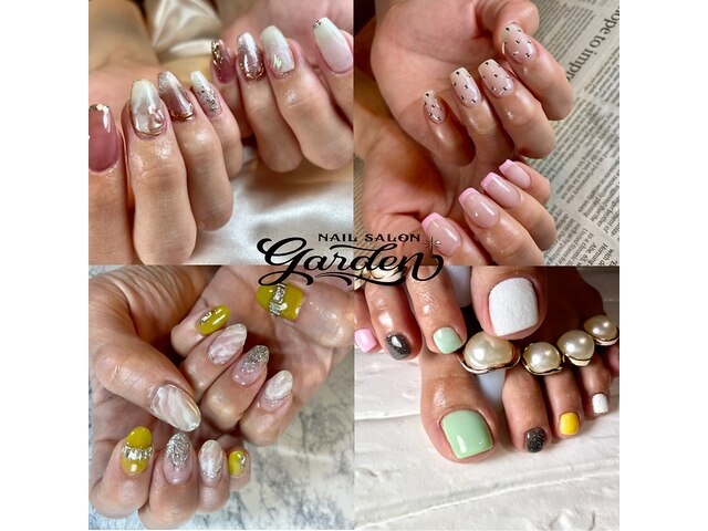 praivate nail salon garden