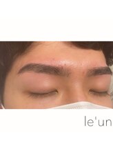 ルアン 表参道店/メンズ美眉毛スタイリング