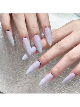 クイーンズビューティーサロン 新宿本店(Queen's beauty salon)/チップ長さ出し10本定額コース