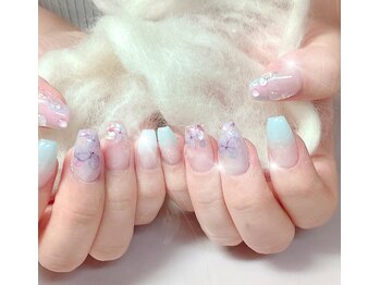 ハッピービューティー(Happy Beauty)/紫陽花ネイル